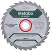Image de Lame de scie circulaire METABO Classic "Precision Cut Wood" 628062000 - HW/CT - 216x30mm - 30WZ - 22°