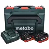 Image de Metabo Basis-Set 2 x LiHD 5,5 Ah + Metaloc II