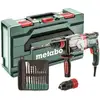 Image de Marteau multifonction Metabo UHEV 2860-2 Quick Set avec jeu de forets et de burins SDS-plus (10 pièces) ; metaBOX 145 L
