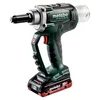 Image de metabo 619002800 Riveteuse à Batterie 18V / 2X LiHD 4,0 Ah Li-ION NP 18 LTX BL 5.0 Avec étui MetaLoc, Couleur