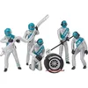 Image de Carrera - 20021133 Set de Figurines mécaniciens, 20021133, Bleu