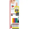 Image de Marabu Textil Lot de 5 stylos de Peinture Pointe 1-2 mm