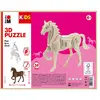 Image de Marabu 317000000023 Kids Puzzle en Bois 3D avec 30 pièces en Bois certifié FSC, env. 18 x 16 cm, Technique d'emboîtement Simple, pour Peindre et façonner Individuellement