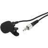 Image de Monacor Microphone électret clip Attacher avec jack 3,5 mm (ECM-821LT)