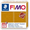 Image de STAEDTLER - Fimo® leather effect - Pain pâte à modeler - 57 Grammes - Effet cuir ocre - 8010-179