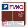 Image de STAEDTLER - Fimo® leather effect - Pain pâte à modeler - 57 Grammes - Effet cuir noisette - 8010-779
