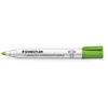 Image de STAEDTLER LUMOCOLOR 351 ROTULADOR PARA PIZARRA - PUNTA REDONDA - TRAZO 2MM - CAPUCHON CON CLIP - COLOR VERDE LIMA