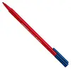 Image de Marqueur triplus couleur - rouge - pointe 1,0 mm - Staedtler