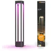 Image de Steinel Borne lumineuse extérieur LED Stela C 24V, hauteur 86 cm, lampe de jardin RGBWW, 16 mio de couleurs, capteur crépusculaire, minuterie, commande via app, Plug & Play, IP65