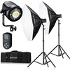 Image de BRESSER Set de lumières photographiques, Noir
