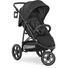 Image de hauck Poussette 3 Roues Rapid 3R, Pneus Caoutchouc, Pliage une Main, Black | Position allongée dès la naissance jusqu’à 22 kg, capote UPF 50+, poignée réglable, porte-gobelet