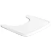 Image de hauck Plateau Bebe Repas pour Chaise Haute Bébé Alpha+ & Beta+   Tablette Alpha Wooden Tray 6-36 Mois, Bois de Hêtre FSC, Bord Surélevé - Blanc