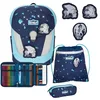 Image de SCOUT sac d'école LED Sunny II Set 5 pièces Pegasus bleu marine