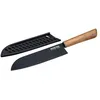 Image de Nirosta Couteau Santoku 31 cm Sans PFAS Manche Bois FSC