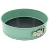 Image de Zenker 42848 Moule rond, moule a manqué, moule gateau, moule a gateau, moule à manqué, moule gateau rond, plat a gateau, Acier carbone, 25 x 6,7 cm, Turquoise