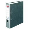 Image de Herlitz Classeur maX.file Nature - En carton - Couverture marbrée - Bords renforcés - Stable - A4-8 cm - Gris