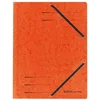 Image de Herlitz Chemise cartonnée avec rabat élastique orange