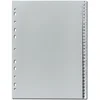 Image de Herlitz 10841252 Intercalaires perforés 1 31, 23 x 29,7 cm, PP avec touches 1 1-31