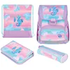 Image de Herlitz Loop Plus Cartable Primaire Unisexe pour Enfant Lilas Turquoise Rose, Lilas, Turquoise, Rose, 31 x 22 x 37 cm, 17 l