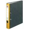 Image de Herlitz Classeur maX.file Nature - En carton - Couverture marbrée - Bords renforcés - Stable - Format A4-5 cm - Jaune