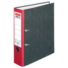 Image de Herlitz Classeur maX.file Nature - En carton - Couverture marbrée - Bords renforcés - Stable - A4-8 cm - Rouge