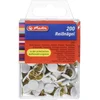 Image de Herlitz 8770158 Punaises rondes métal entouré de plastique 200 pièces boîte à accroche Blanc, Taille unique