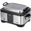 Image de SEVERIN Cuiseur sous-vide 550 W, Cuiseur électrique pour des aliments sains, riches en vitamines et nutriments, Appareil de cuisson sans graisse, inox/noir, SV 2447