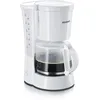 Image de SEVERIN Cafetière Filtre, 800W, 1,4L, Jusqu'à 10 tasses, Système anti-goutte, Porte-filtre amovible, Plaque chauffante,Blanc,KA 4478