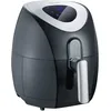 Image de SEVERIN Friteuse à air chaud 1500 W, Friteuse sans huile avec technologie à air chaud et 6 programmes, Friteuse électrique sans odeur pour légumes ou viande, Inox Brossé/Noir, FR 2430