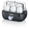 Image de Cuiseur à oeufs SEVERIN - EK3166 - Capacité 6 oeufs - 3 modes de cuisson - 420W