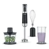 Image de Severin Ensemble mixeur Plongeant 600 W, Mixeur Multifonction avec de Nombreux Accessoires, Mixeur-Plongeur, Batteur, mélangeur et Hachoir, INOX/Noir, SM3772