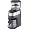 Image de Broyeur à café professionnel - SEVERIN - KM 3880 - 140 W - Mouture réglable sur 30 niveaux - Jusquà 12 tasses - noir/brossé inox