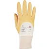 Image de Gants Monsun 105 taille 9 curry tricot de coton avec nitrile EN 388 cat. II