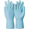 Image de KCL Honeywell Dermatril® P743 Gants de Protection Chimique en Nitrile, Jetables, Imperméables, Sans Poudre, Bleu, Taille 8M, 074308082C (Boîte de 50 Pièces)