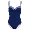 Image de Fashy Maillot de Bain pour Femme, Bleu, 46/B