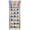 Image de Fashy 8134 Matelas pneumatique pour Plage et Piscine Argenté/coloré