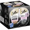Image de Sheba Perfect Portions MSC Pâtée au saumon 1 x 3 x (2 x 37,5 g), nourriture pour chat, nourriture humide, bol