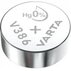 Image de VARTA Piles Bouton V386/SR43 oxyde d'argent, lot de 1, Silver Coin, 1,55V, pour petits appareils électroniques - montres, clés de voiture, télécommandes, balances