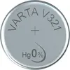 Image de VARTA Piles Bouton V321/SR65 oxyde d'argent, lot de 1, Silver Coin, 1,55V, pour petits appareils électroniques - montres, clés de voiture, télécommandes, balances
