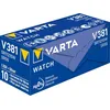 Image de VARTA Piles Bouton V381/SR55 oxyde d'argent, lot de 1, Silver Coin, 1,55V, pour petits appareils électroniques - montres, clés de voiture, télécommandes, balances