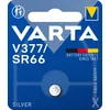 Image de VARTA Piles Bouton V377/SR66 oxyde d'argent, lot de 1, Silver Coin, 1,55V, emballage sécurisé pour les enfants, pour montres, clés de voiture, télécommandes, Made in Germany