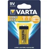 Image de VARTA Lot de 5 Blisters de 1 Pile alcaline LONGLIFE E-Bloc (6LR61) 9V