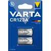 Image de VARTA Piles CR123A, lot de 2, 3V, piles spéciales pour petits appareils électroniques, longue durée de vie, hautes performances