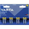 Image de VARTA Piles AAA, lot de 8, Longlife Power, Alcalines, 1,5V, adaptées aux jouets, souris sans fil, lampes de poche, Made in Germany