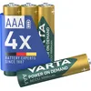 Image de Varta 1 x 4 Professional Nimh 1000 Mah AAA Nickel-Metal Hydride (Nimh) 1000 Mah 1,2 V Batterie Rechargeable   Batterie Ila Rechargeable (1000 Mah, Nickel-Metal Hydride (Nimh), AAA, 1,2 V, Argent)