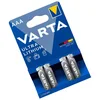 Image de VARTA Piles AAA, lot de 4, Ultra Lithium, 1,5V, adaptées aux appareils photo numériques, jouets, appareils GPS, pour le sport et à l'extérieur