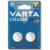 Image de VARTA Piles Bouton CR2450, lot de 2, Lithium Coin, 3V, emballage sécurisé pour les enfants, pour petits appareils électroniques - clés de voiture, télécommandes, balances