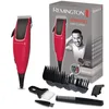 Image de Remington Tondeuse Cheveux Homme, Lames Acier Inoxydable, 5 Sabots, 1 Peigne Coiffeur, 1 Brosse Cou, 1 Brossette Nettoyage - HC5018 Apprentice