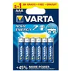 Image de Varta Piles LR03 AAA : Lot de 5 + 1 Gratuite