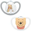 Image de Nuk - Lot de 2 tétines Space Baby - 6-18 mois - Tétines avec ventilation supplémentaire - Silicone sans BPA - Disney Winnie l'ourson